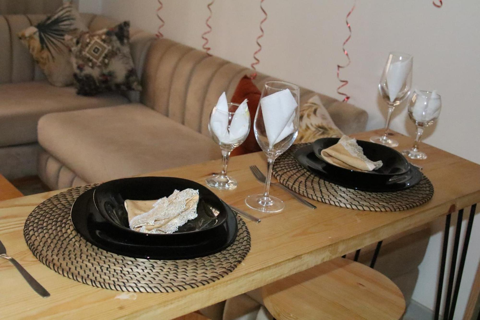 Elegance En 40 Metres Nouaceur Apartment Luaran gambar